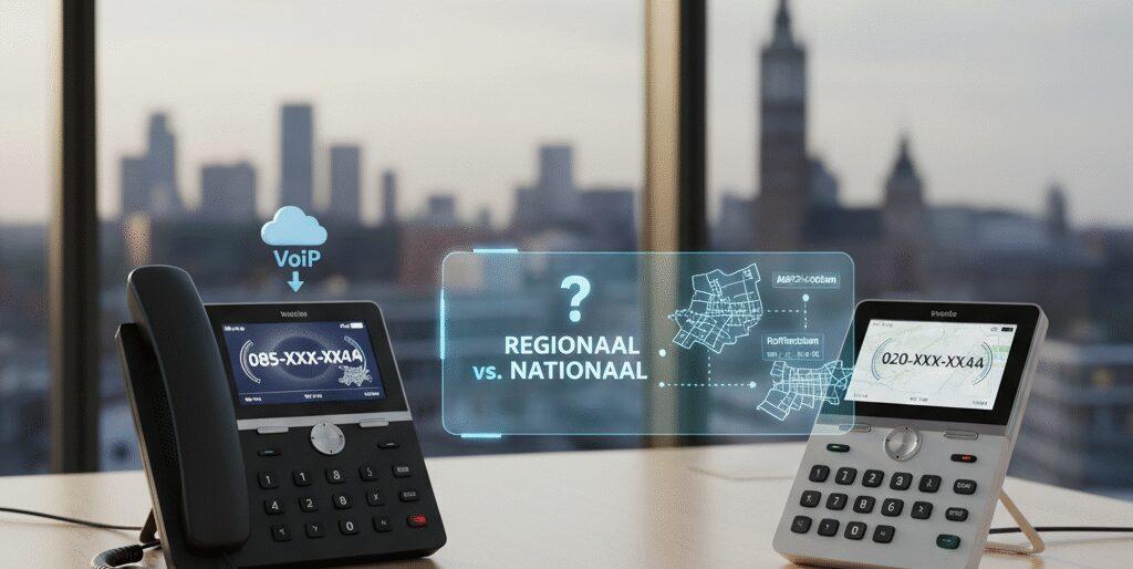 Als zakelijke beller is kiezen tussen een regionummer of een 085-nummer soms lastig. Praktische flexibiliteit met VoIP regionummers