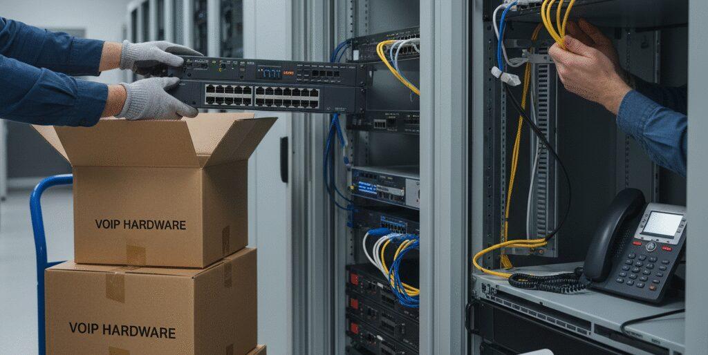Hardware maakt VoIP schaalbaar en betrouwbaar voor dagelijks gebruik. Het proces: Van hardware kiezen tot implementatie van VoIP