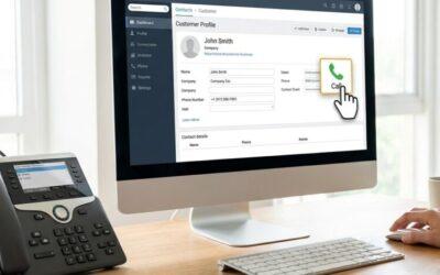 Hoe werkt click-to-call integratie in een CRM omgeving?