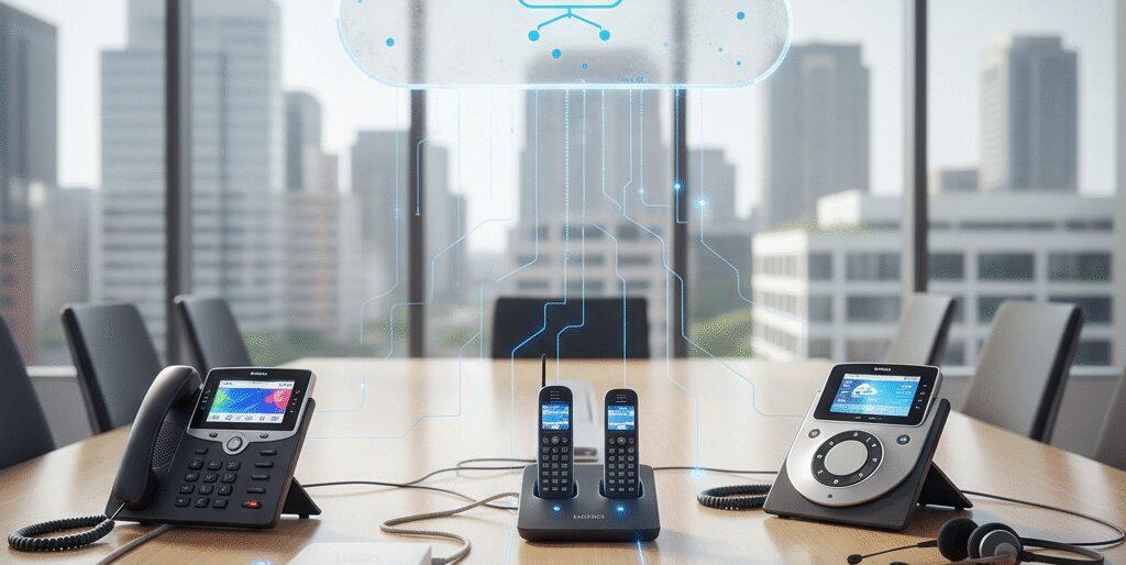 Hoe werkt een zakelijk VoIP abonnement met meerdere toestellen? Types toestellen en hun kenmerken binnen zakelijk VoIP