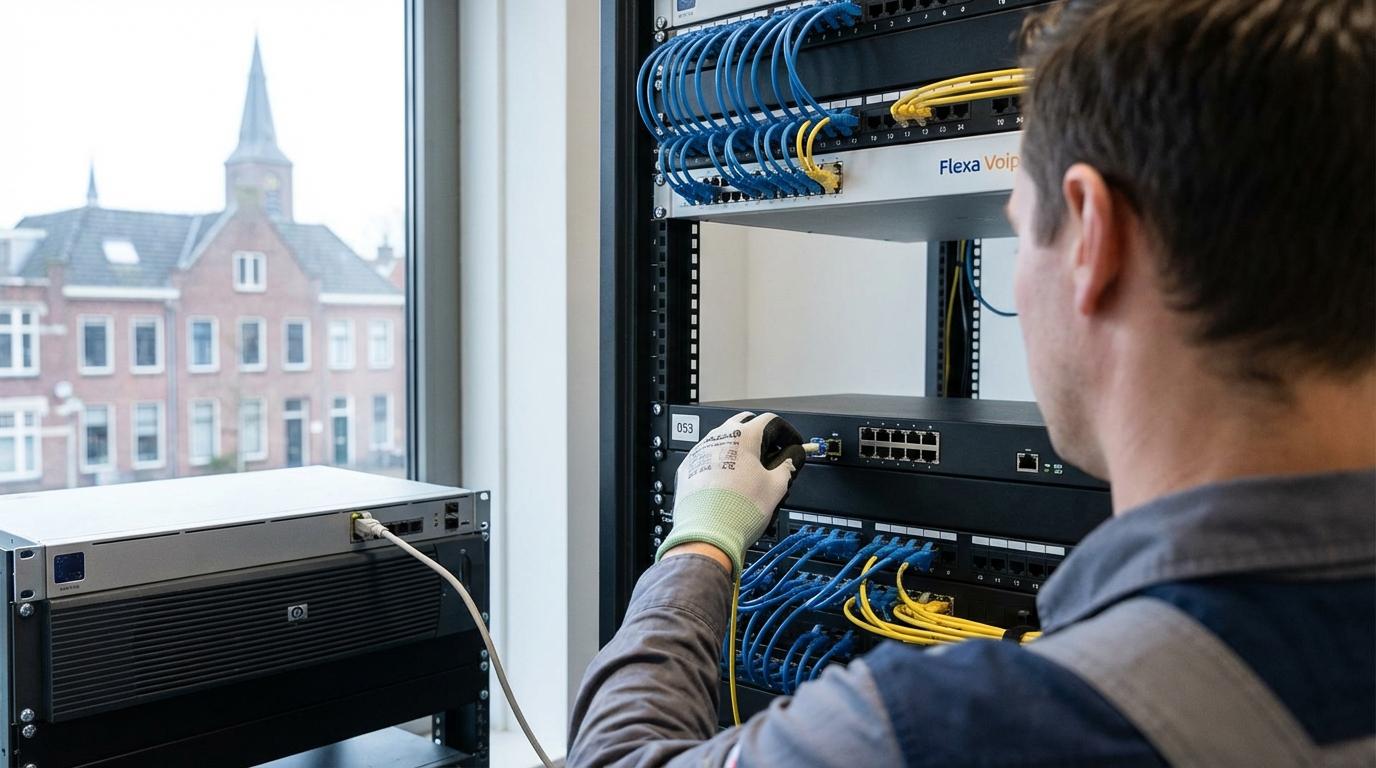Nummerbehoud 053 bij sip trunk Je stapt over en houdt jouw 053 nummer met Nummerbehoud 053 bij sip trunk van Flexa Voip. Wij regelen Nummerbehoud 053 bij sip trunk voor het 053 netnummer in Enschede, zonder gedoe en met continuïteit. We koppelen je sip trunk aan onze cloud telefooncentrale met VoIP, richten belplannen in en…