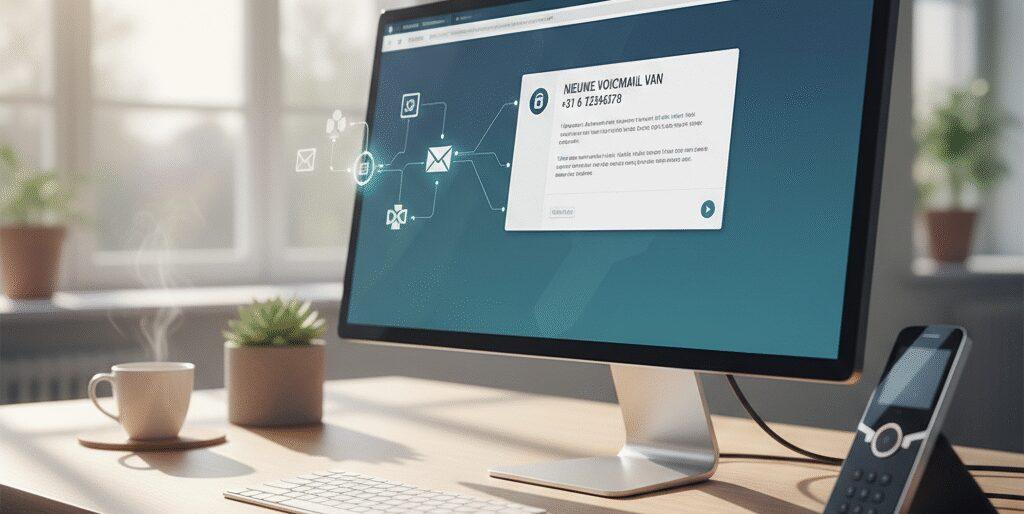 Voicemail email ontvangen Integratie met populaire e-mailplatformen