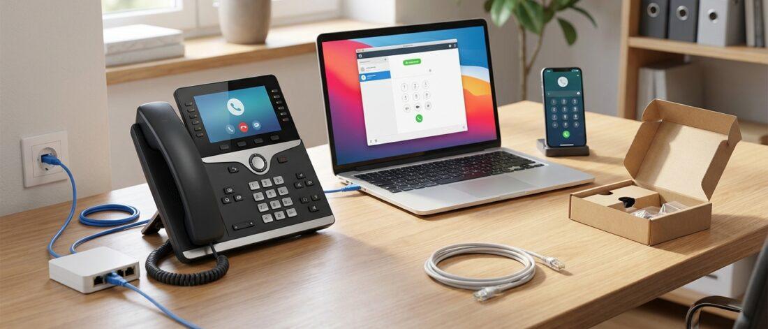 Voip bellen zzp onbeperkt Installatie en overstappen in heldere stappen