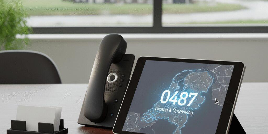 Waarom je kiest voor netnummer 0487 voor bedrijven in Druten. Hoe vraag je een 0487 netnummer aan bij Flexa Voip