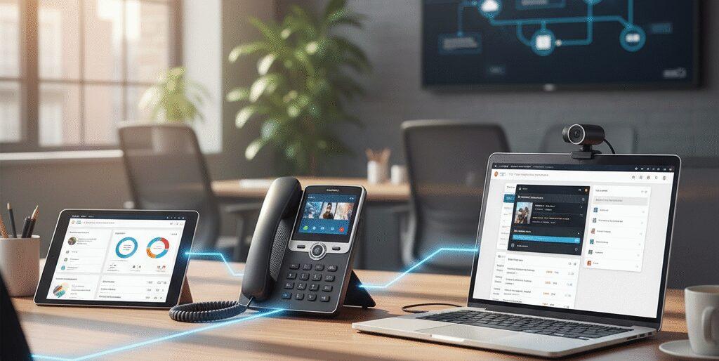 Waarom kiezen voor VoIP? De belangrijkste redenen 3. Verbeterde functionaliteit en integratie