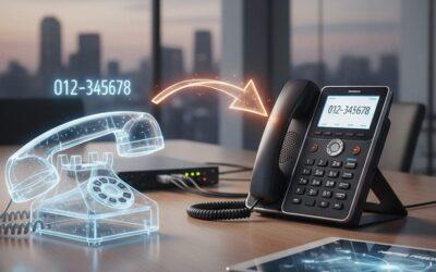 Wat is nummerportering en hoe werkt dit bij overstappen naar voip?