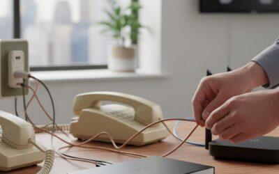 Wil je overstappen op VoIP, maar heb je nog bestaande vaste lijnen op kantoor of thuis?