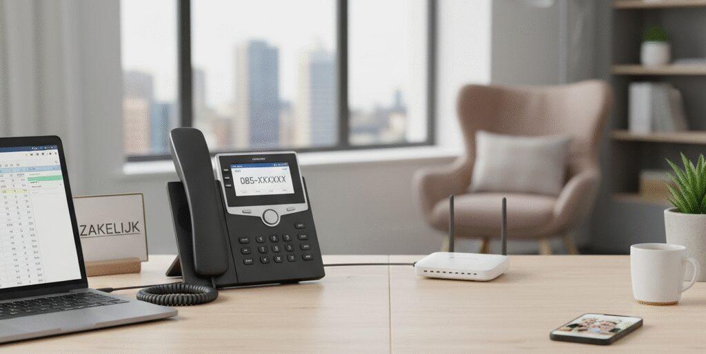 Zakelijk telefoonnummer voor zzp Zoek je een Zakelijk telefoonnummer voor zzp dat je direct professioneel maakt. Bij Flexa Voip krijg je een VoIP telefooncentrale die werk en privé scheidt. Kies lokaal netnummer of 085 of 088, neem je nummer mee met nummerportering en regel IVR belmenu, voicemail, doorschakelen, belgroep en belrapportages. Bel via app…