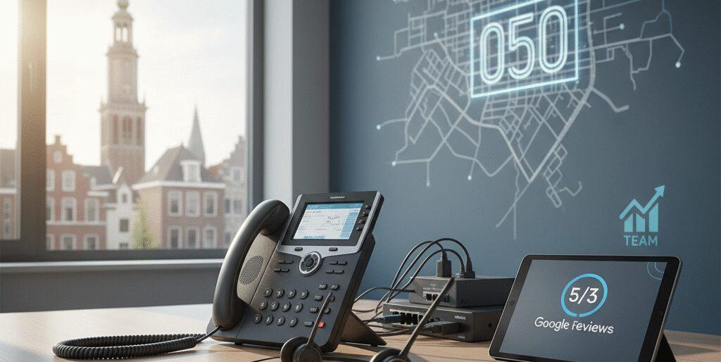 Zakelijke telefonie Groningen 050 Zakelijke telefonie Groningen 050 werkt en meegroeit met je team. Wij zijn Flexa Voip met Google reviews 5 op 5 zetten we bereikbaarheid op één. Met onze cloud telefooncentrale krijg je VoIP PBX SIP trunk Teams en softphone in één. Nummerportering in 050 keuzemenu wachtrij bij piekuren voicemail naar e…