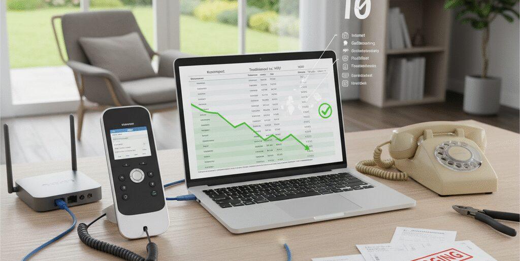 10 redenen waarom VoIP thuis goedkoper is dan traditionele telefonie. Benieuwd waarom overstappen naar VoIP thuis zoveel slimmer is dan blijven hangen aan de oude, traditionele telefoonlijn? Met VoIP bel je via internet, waardoor kosten als gesprekskosten, infrastructuur en onderhoud flink dalen. Dit betekent goedkoper bellen, meer functionaliteit zoals videobellen, en vrijheid in nummerbehoud. Je hoeft niet meer te betalen…