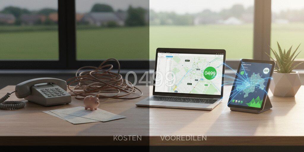 Kosten en voordelen van netnummer 0499 voor jouw bedrijf. Als je nadenkt over het gebruik van het netnummer 0499 voor jouw bedrijf, is het belangrijk om zowel de kosten als de voordelen goed te begrijpen. Dit netnummer, dat hoort bij regio’s zoals Oirschot, Best, en Boxtel, kan jouw onderneming op de kaart zetten. Met 0499 laat je zien dat…