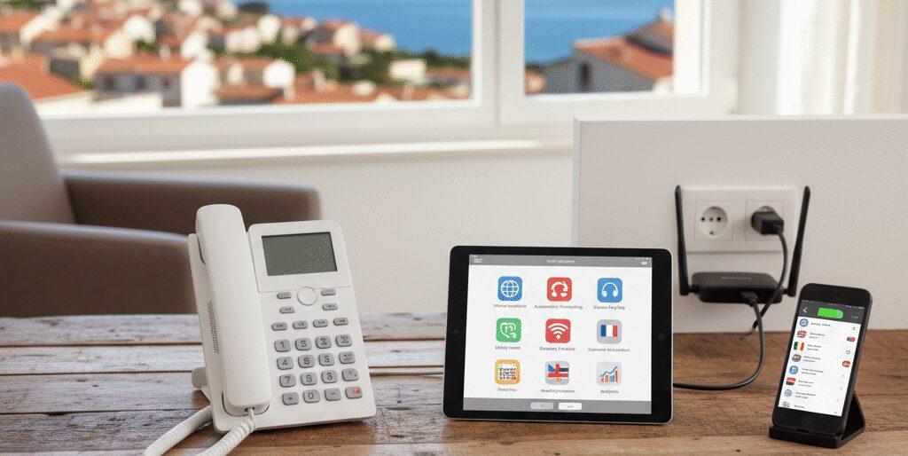 8 toepassingen van VoIP voor vakantiehuizen en tijdelijke verblijven. Met VoIP open je een wereld aan slimme communicatieoplossingen die perfect passen bij vakantiehuizen en tijdelijke verblijven. Denk aan virtual phone numbers, automatische doorschakeling, en snelle klantenservice zonder gedoe. Handig als je gasten uit binnen- en buitenland blijven bellen, of als je zelf met meerdere locaties werkt. Stel je voor:…