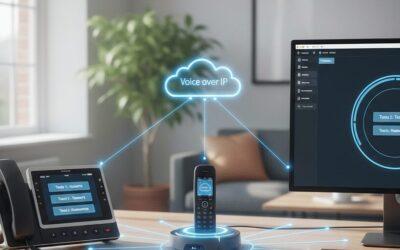 Hoe werkt een keuzemenu via VoIP?