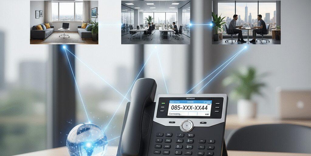 Hoe werkt VoIP met een 085 nummer voor landelijke herkenbaarheid? Zo werkt VoIP met een 085 nummer voor landelijke herkenbaarheid: je kiest een centraal nummer, waarmee je niet aan een plaats gebonden bent. Met zo’n 085 nummer ben je overal bereikbaar, of je nou thuis, op kantoor of onderweg bent. Via VoIP (Voice over IP) komt jouw telefoonverkeer gewoon binnen…