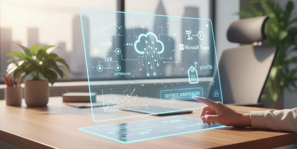 Telefooncentrale cloud offerte Zoek je een Telefooncentrale cloud offerte die snel en helder is. Bij Flexa Voip krijg je cloud telefonie en VoIP met IVR, wachtrijen en softphone in een pakket. We koppelen met Microsoft Teams en jouw CRM, regelen nummerportering en leveren een SIP trunk. Je kiest per gebruiker met minutenbundel, met…