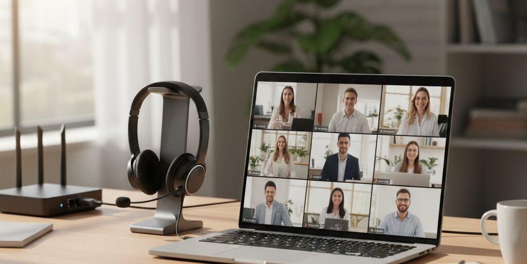 Hoe werkt VoIP bellen via je laptop of pc? Stel je voor: je zit achter je laptop of pc en belt in een paar klikken met collega’s, klanten of familie, waar je ook bent. Dat is VoIP bellen via je laptop of pc. Met VoIP telefoonsoftware, een stabiele internetverbinding en een headset bel je goedkoop en flexibel zonder vaste…