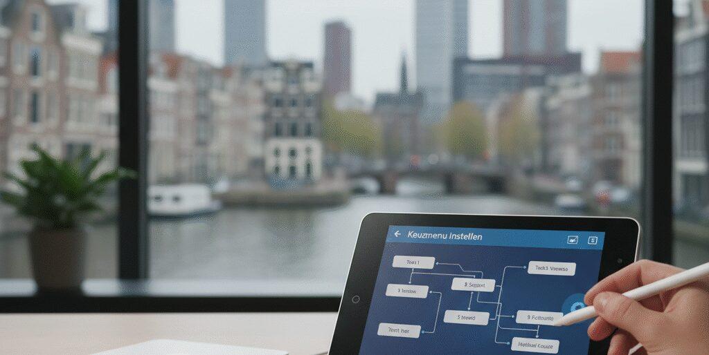 Keuzemenu instellen op 020 nummer Met Flexa Voip regel je Keuzemenu instellen op 020 nummer snel en simpel. Wij zetten je cloud telefooncentrale in Amsterdam strak neer, zodat iedere beller goed uitkomt. We analyseren je belstromen en bouwen een slim belplan met IVR, belgroepen, wachtrij, openingstijden, tijdschema, doorschakelen, voicemail, noodrouting en nummerweergave. Inclusief call recording,…