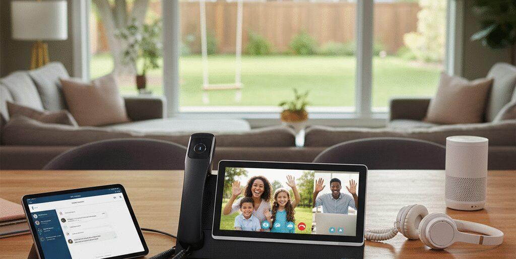 Wil je als gezin altijd en overal bereikbaar zijn, zonder gedoe? Ontdek 5 manieren waarop VoIP gezinnen helpt beter bereikbaar te zijn. VoIP telefonie maakt het mogelijk om makkelijk samen te bellen, berichten te sturen en zelfs videogesprekken te voeren, allemaal via internet. Zo heb je altijd snel contact, waar je ook bent – thuis, onderweg of op vakantie. Met VoIP…