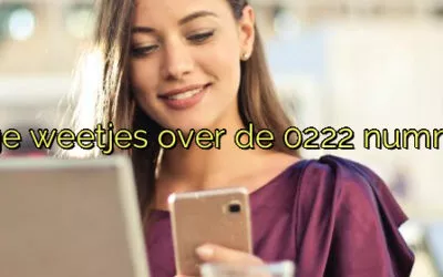 Het nut en nuttige weetjes over de 0222 nummers in Den Burg