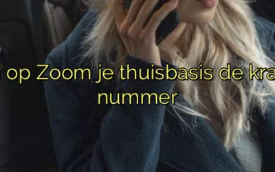 Maak van Bergen op Zoom je thuisbasis de kracht van een 0164 nummer