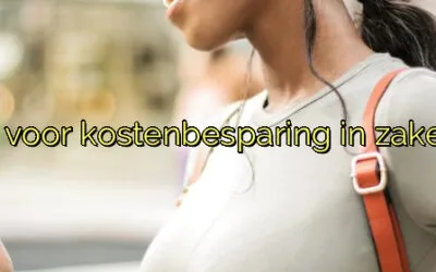 ﻿Gebruik van ai voor kostenbesparing in zakelijke telefonie.​