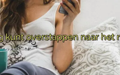 ﻿Hoe je eenvoudig kunt overstappen naar het netnummer 0316.​