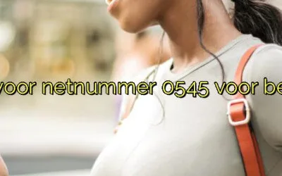 ﻿Waarom je kiest voor netnummer 0545 voor bedrijven in Neede.​