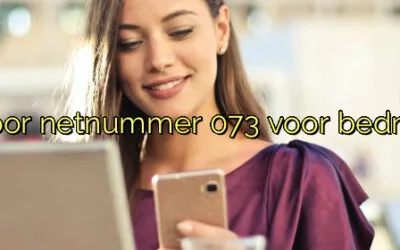 ﻿Waarom je kiest voor netnummer 073 voor bedrijven in Den Bosch.​