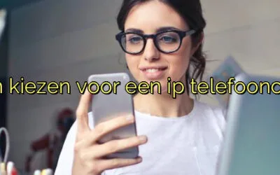 ﻿Waarom kiezen voor een ip telefooncentrale?