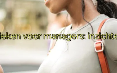 ﻿Realtime statistieken voor managers: inzichten en voordelen