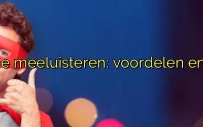 ﻿Telefoonfunctie meeluisteren: voordelen en toepassingen