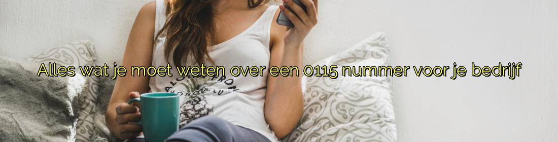 Alles wat je moet weten over een 0115 nummer voor je bedrijf