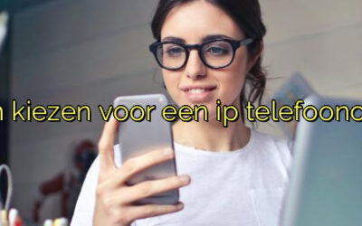 ﻿Waarom kiezen voor een ip telefooncentrale?