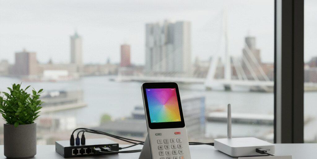 Moderne technologie en telefonie in Waver