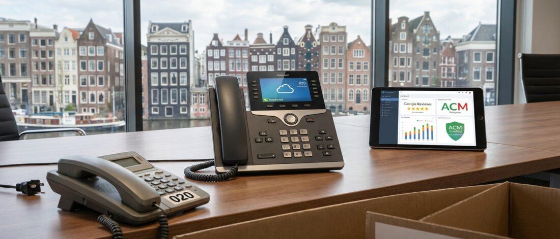 Voordelen van 020 nummer porteren naar cloud telefooncentrale