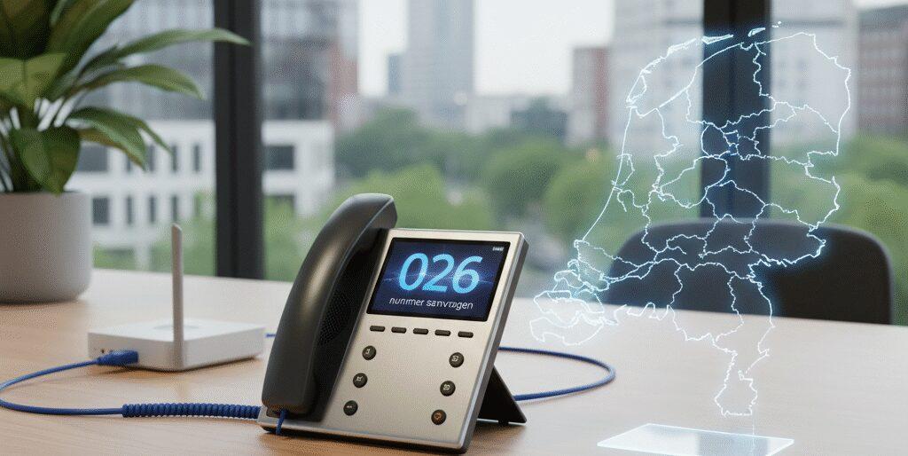 Wil je een 026 nummer aanvragen voor jouw bedrijf of thuiswerkplek? Bij Flexa Voip regelen wij vlot een 026 netnummer zodat je professioneel bereikbaar bent. Dit netnummer hoort bij provincie Gelderland en richt zich op regio Arnhem waar je direct slagvaardig zaken doet of lokaal verbinding maakt. Het aanvragen van&hellip;