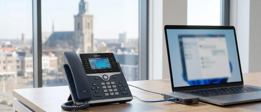 053 nummer porteren naar zakelijke voip doe je snel met Flexa Voip.​ Wij regelen nummerbehoud en overstapservice zonder gedoe.​ Voor 053 in Enschede en Aalst in Nederland en België leveren wij een cloud telefooncentrale met SIP trunk Teams en softphone.​ Inclusief belplan wachtrijen IVR voicemail 112 registratie AVG en een&hellip;