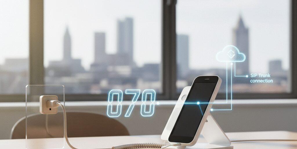 Wat is 070 nummer porteren naar voip
