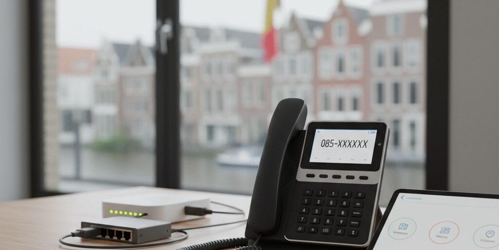 Wij zijn Flexa Voip.​ Met een 085 nummer voor zzp klink je professioneel en ben je bereikbaar in Nederland en België.​ Snel geregeld zonder gedoe.​ Je krijgt VoIP telefooncentrale met keuzemenu, wachtrij, voicemail, doorschakelen, vast op mobiel, softphone, Teams koppeling en CRM.​ Nummer porteren kan direct.​ Heldere tarieven en schaalbare&hellip;