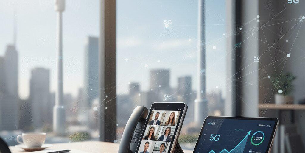 5G versnelt en verbetert VoIP voor moderne communicatie