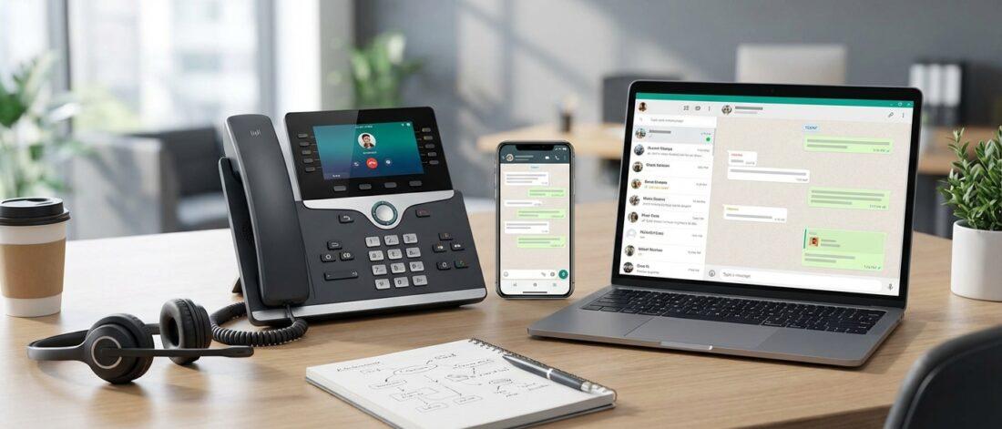 WhatsApp Business met VoIP geeft je bedrijf meer kracht in communicatie. De combinatie van snelle berichtjes en spraakoproepen opent de deur naar persoonlijke klantcontact, automatische antwoorden en strakke workflow-verbindingen. Je bent altijd bereikbaar, of klanten nu via een chatbericht of een telefoontje contact zoeken. Met 7 toepassingen van WhatsApp Business&hellip;
