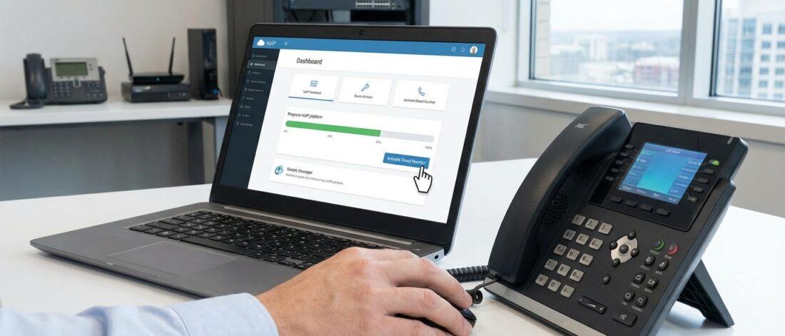 Proces om jouw doorkiesnummer te activeren