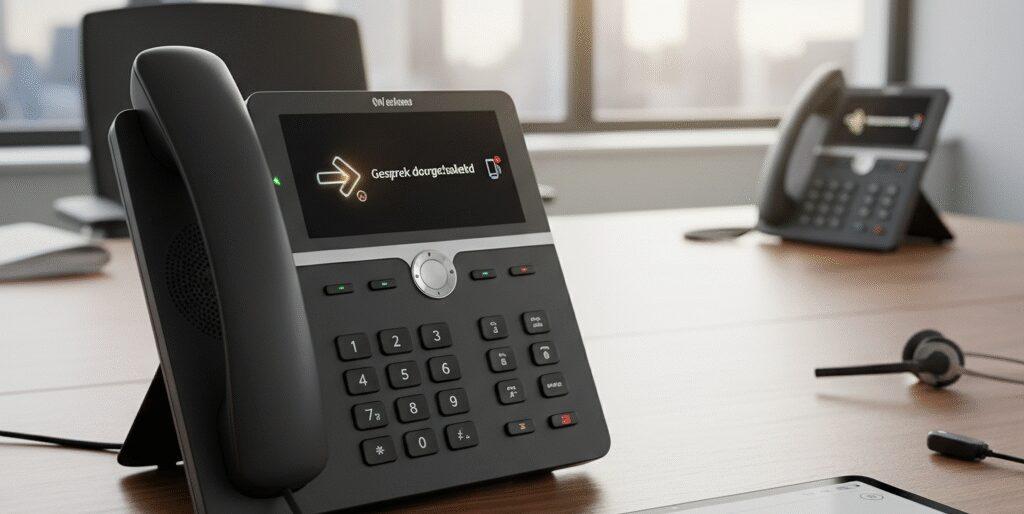 Doorschakeling bij geen gehoor zakelijk regel je met Flexa Voip.​ Zo wint je team gemiste oproepen terug via onze VoIP telefooncentrale.​ We maken je belplan met IVR keuzemenu, belgroepen en wachtrijen, simultaan of opvolgend rinkelen, openingstijden en feestdagen, voicemail naar e mail, mobiele en Microsoft Teams doorschakeling, failover naar backup&hellip;