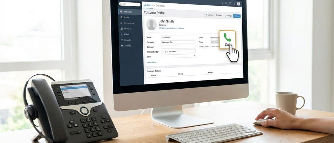Je wilt snel en moeiteloos klanten bellen terwijl je alle klantinformatie direct bij de hand hebt. Met een goede click-to-call integratie in je CRM zoals Salesforce, HubSpot of Microsoft Dynamics, hoef je nooit meer handmatig nummers in te toetsen. Denk aan direct bellen vanuit klantprofielen, automatische gespreksnotities en koppelingen met&hellip;