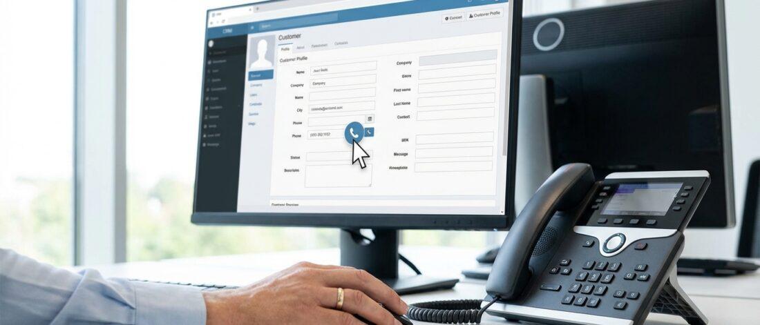 Click-to-call integratie binnen een CRM: Hoe werkt het precies?