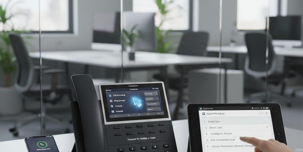 Instellen van doorschakeling: Stappenplan in je VoIP telefooncentrale