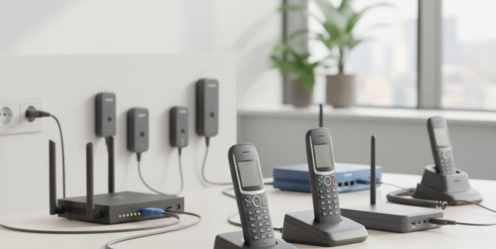 Welke soorten DECT VoIP-systemen bestaan er?