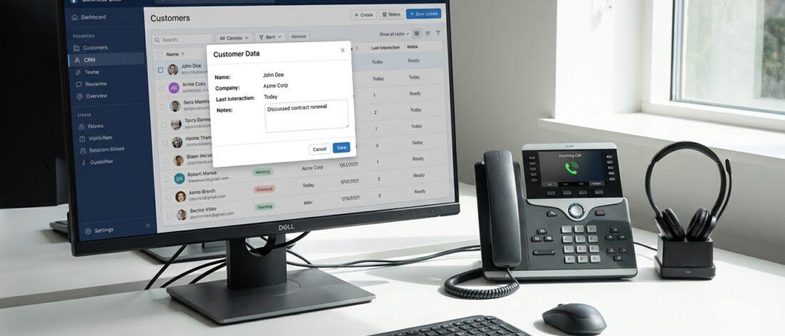Voorbeelden uit de praktijk: Hoe bedrijven werken met Voice-CRM koppeling