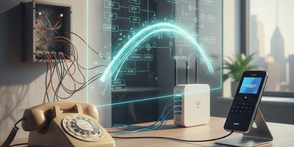 Belangrijke technologieën en protocollen bij VoIP-migratie