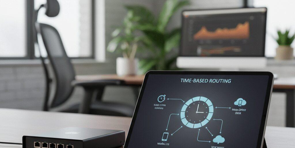 Wat is tijdsgebaseerde routering bij VoIP?